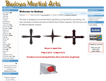 Tablet Screenshot of budoya.org
